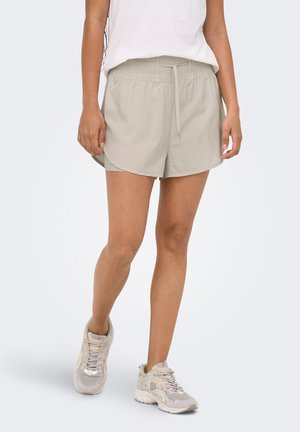 ONLY Play ONPMARA High waist Loose Fit - Short 2 en 1 - pumice stone
