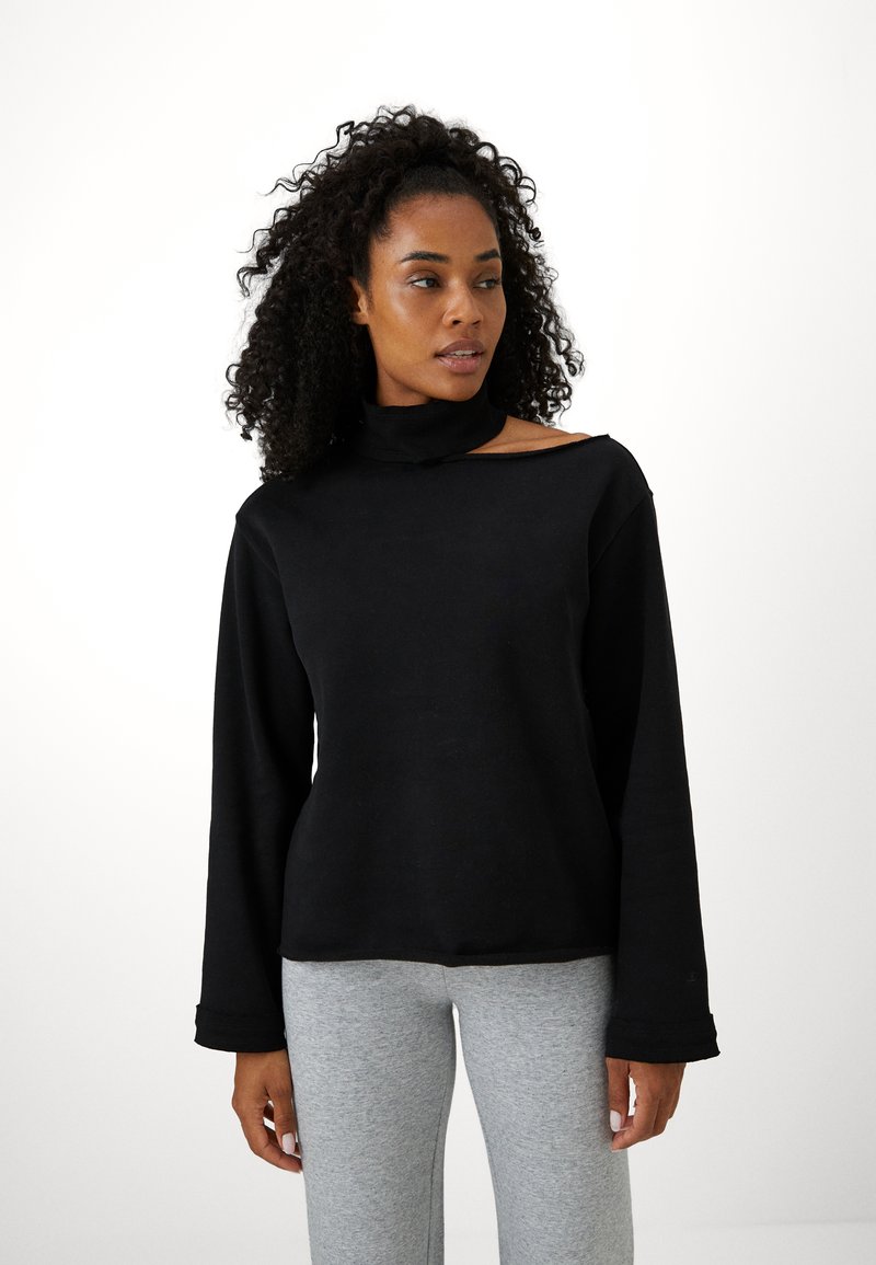 Champion EMOTIONAL DANCE HIGH NECK OPEN SHOULDER - Mikina - schwarz