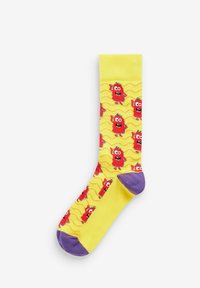 Next GEOMETRIC PATTERN 8 PACK - Čarape - bright monsters