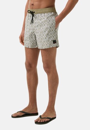 Bogner Fire + Ice Badeshorts - khaki/weiß