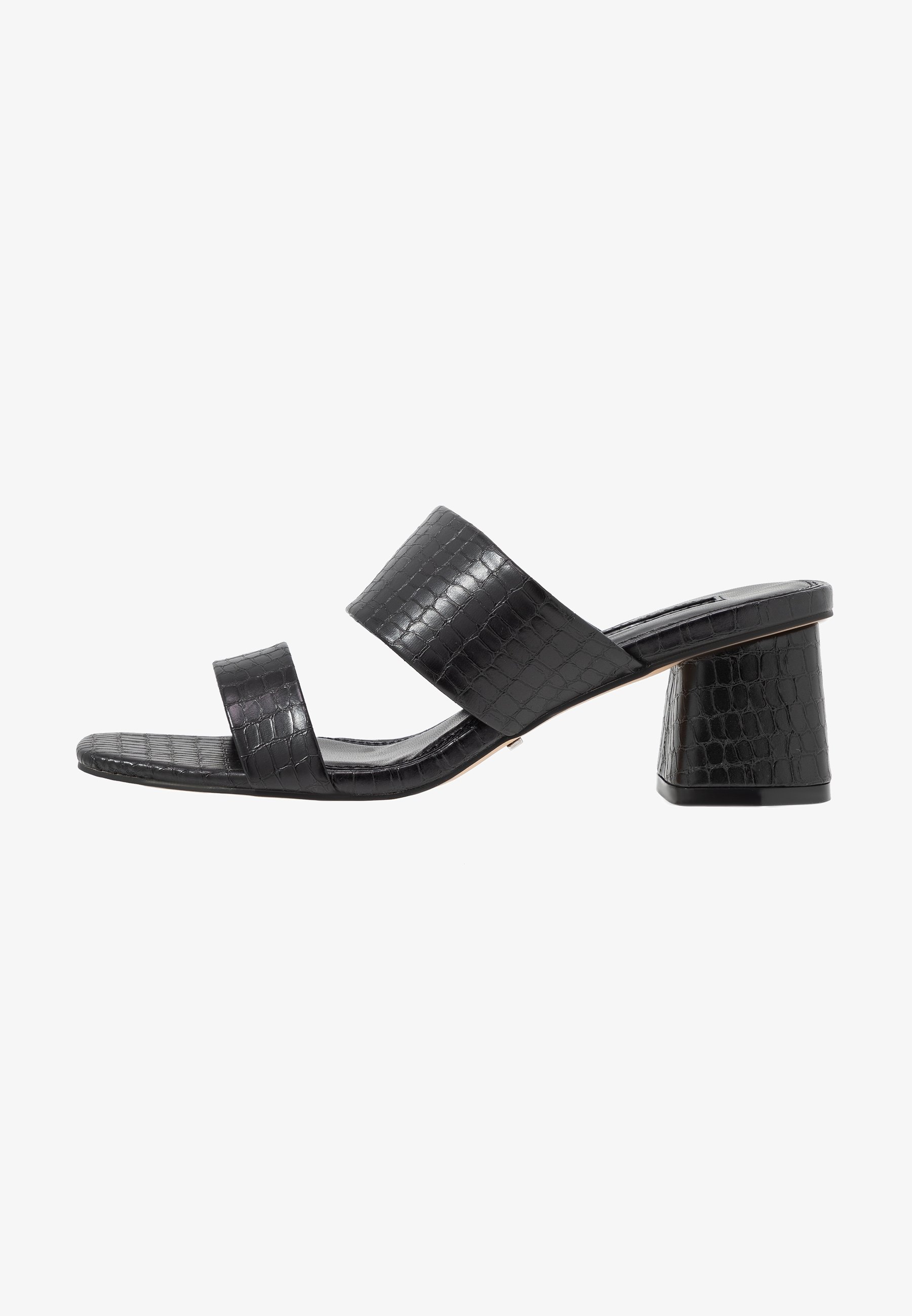 Topshop Mules de tacón black/negro (Segunda mano)