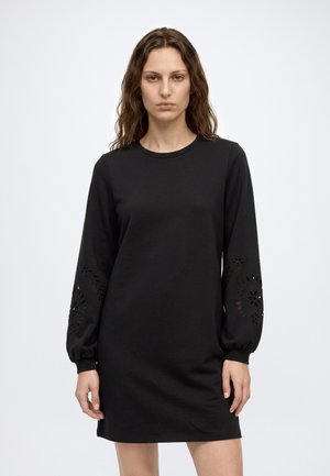 VILA, VISANDY - Sweat Dress - black