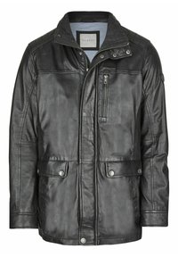 BUANTONIO - Kožená bunda - schwarz