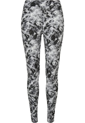 Urban Classics SOFT AOP - Leggings - Hosen - blackfading