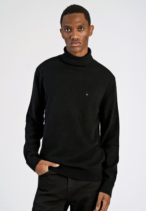 ROLL NECK - Neule - black