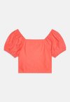 GIRLS - Tričko s potlačou - fresh coral