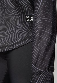 ONLY Play ONPSTEN LIFE WARM TOP  - Top dugih rukava - black/blue graphite