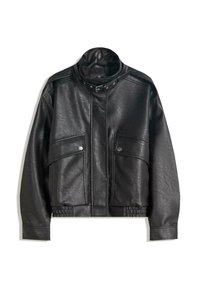 Kunstlederjacke - black