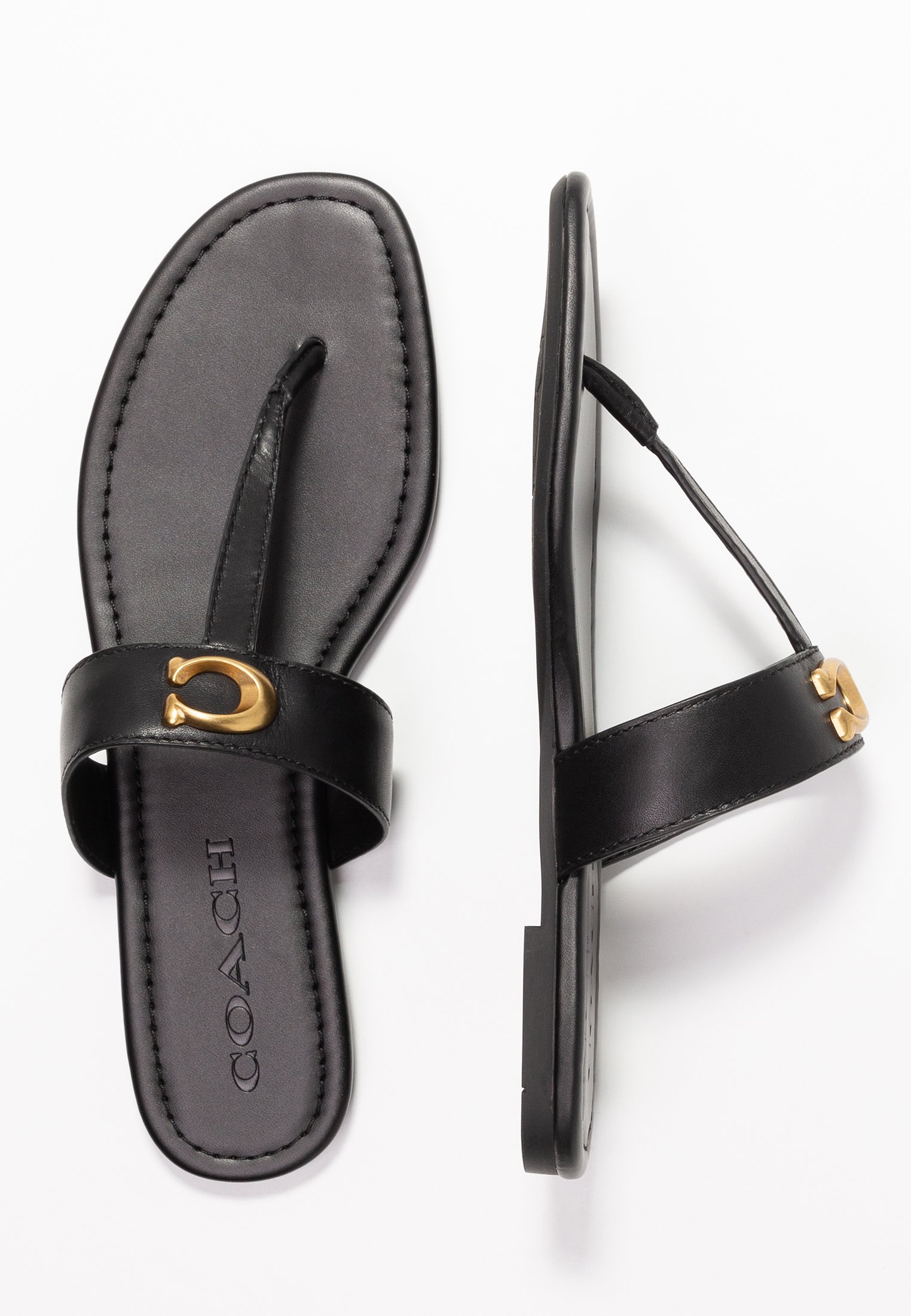 Coach JERI - Flip Flops - black Coach JERI - Flip Flops - black