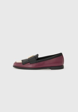 CHIC - Chaussons - dark red/black