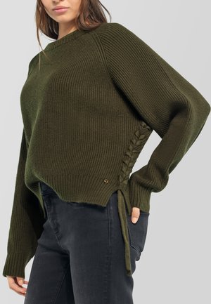 GAS SWEATER - Maglione - army green