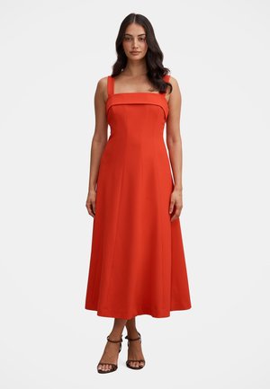 Forever New, HARRIET LOW BACK BOW MIDI - Robe de soirée - red