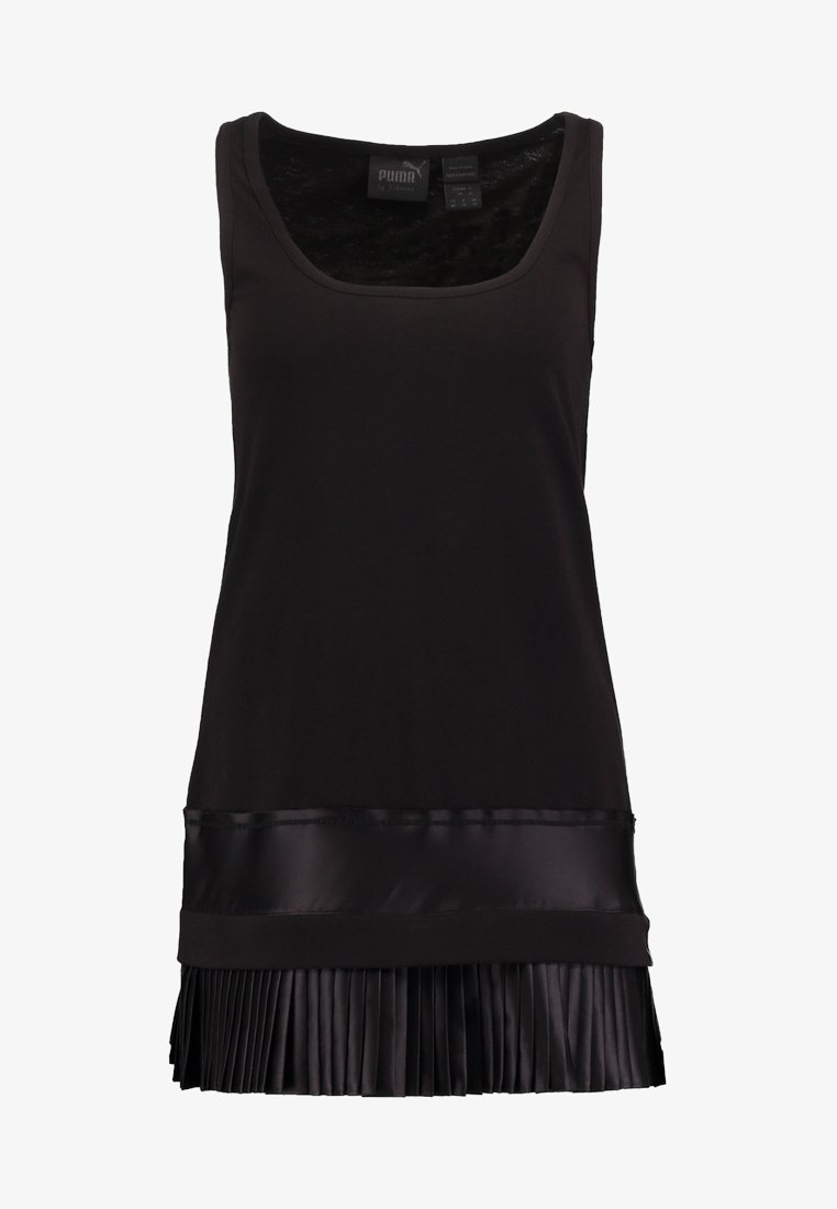 fenty puma jersey dress FENTY PUMA by Rihanna Long-Sleeve Asymmetric Jersey Dress
