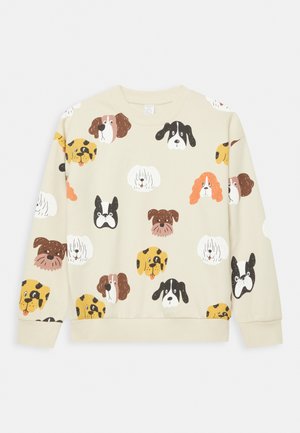 SWEATER DOG UNISEX - Felpa - light beige