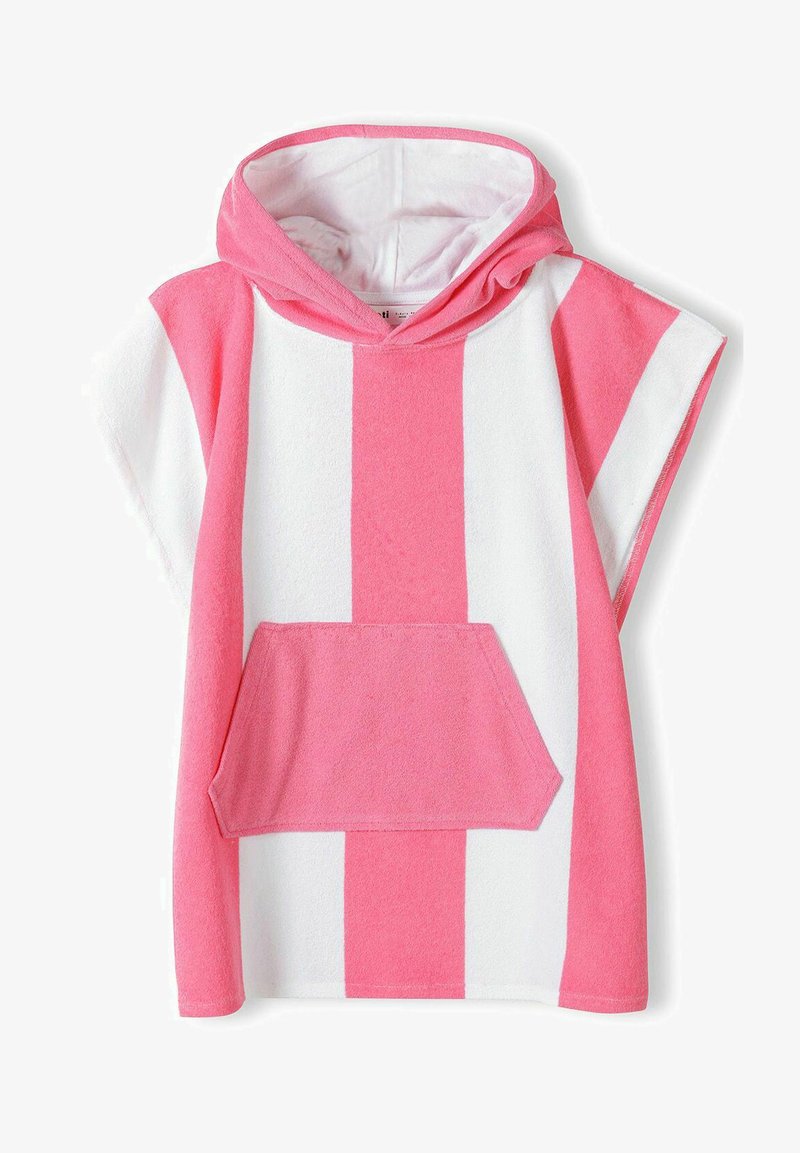 MINOTI HOODED TOWELLING COVERUP - Dodaci za plažu - pink/white