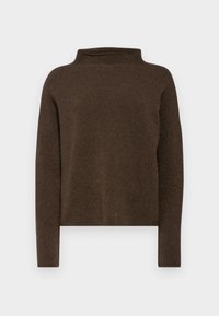 MIKA FUNNELNECK SWEATER - Strikkegenser - driftwood