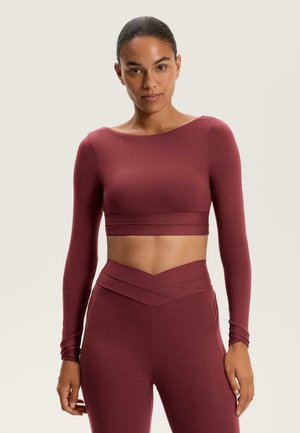 COMFORTLUX LONG-SLEEVED - Bluză cu mânecă lungă - dark purple