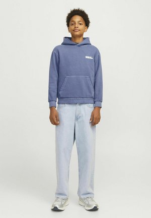Jack & Jones Junior JORVERMONT WASH - Hoodie - blau