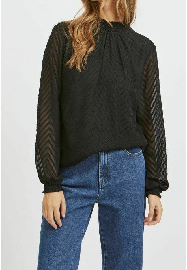 VILA Blouse - anthracite