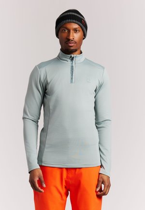 Protest, PROTEST 1/4 ZIPTOP - Long sleeved top - moonstonegrey