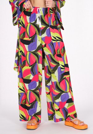 IZIA IZIA PANTS - Nadrágok - violet multicolor