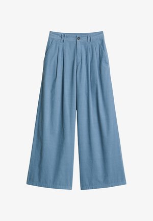 Marc O'Polo DENIM, WOVEN PANTS, BABY CORDUROY - Stoffhose - fall sky