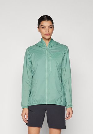 FALKETIND HOOD - Vindjakke - malachite green