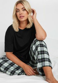 Yours Clothing SET - Nattplagg set - black