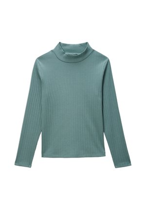 MANCHES LONGUES CÔTELÉ UNI - Pullover - lagune