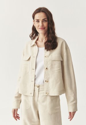 MEWE  - Overgangsjakke - beige melange