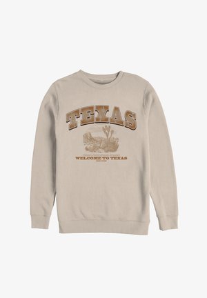 Henry Tiger NEXT STOP WELCOME TO TEXAS - Sweatshirt - natural