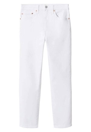 Straight leg jeans - white