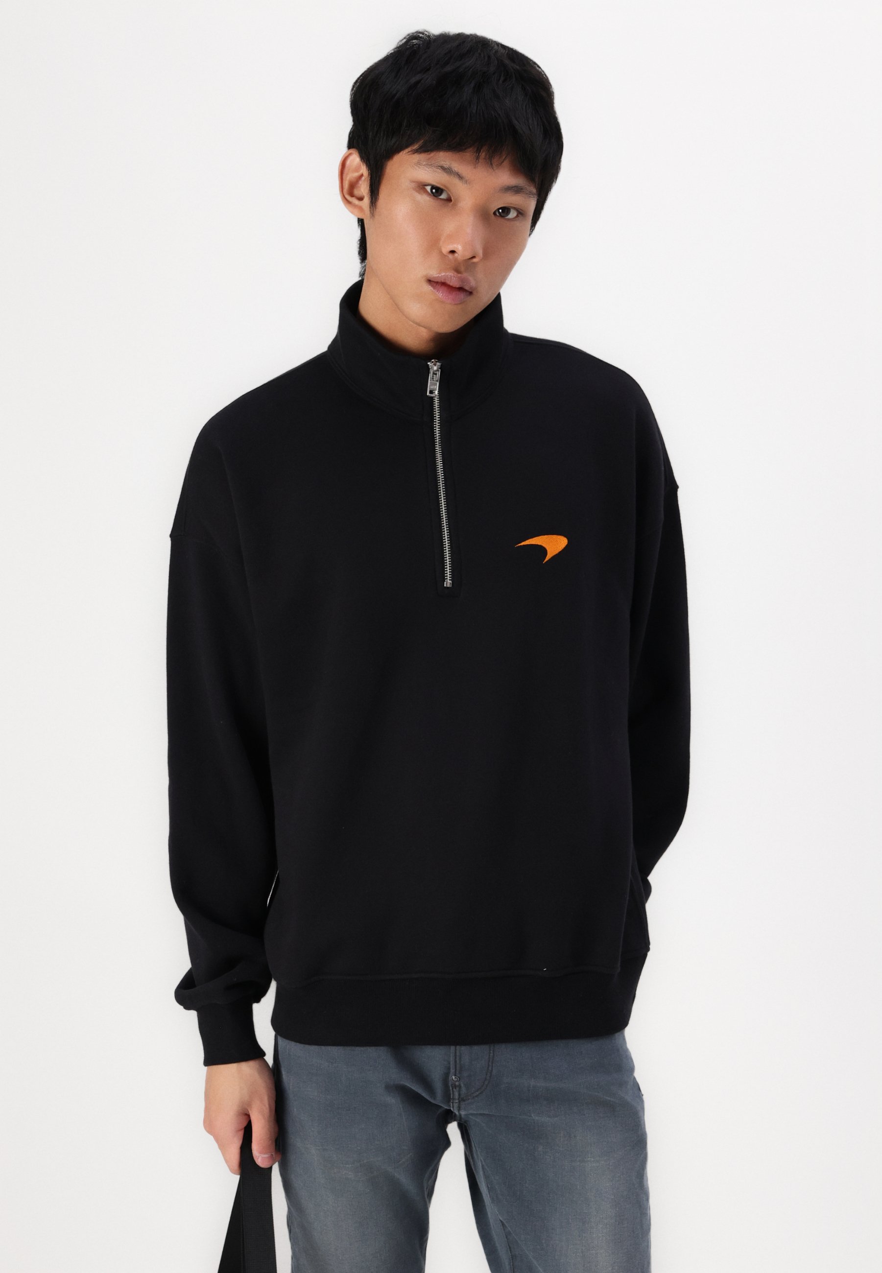 Abercrombie & Fitch McLaren Graphic Half-Zip - Fleecepullover
