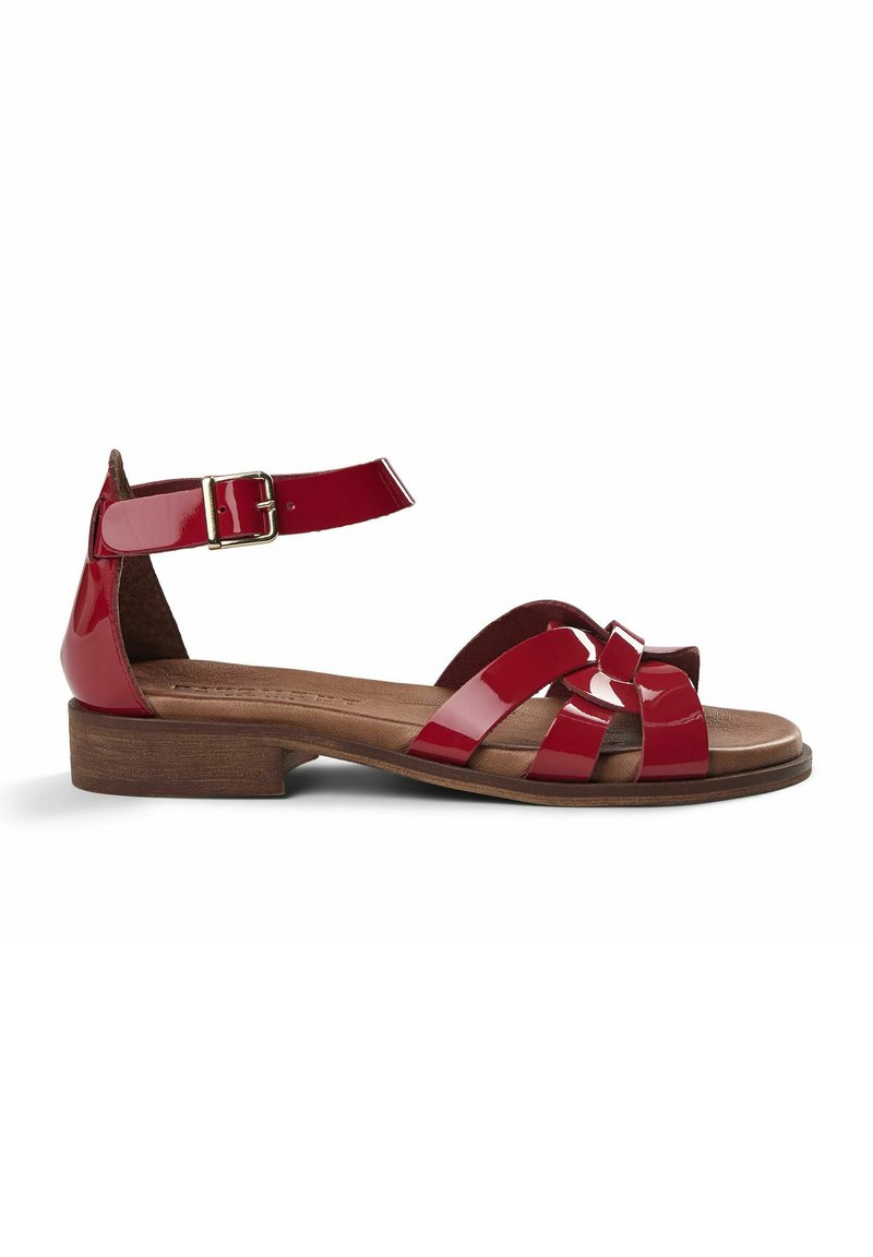 Pavement ARETHA - Páskové sandály  - red patent