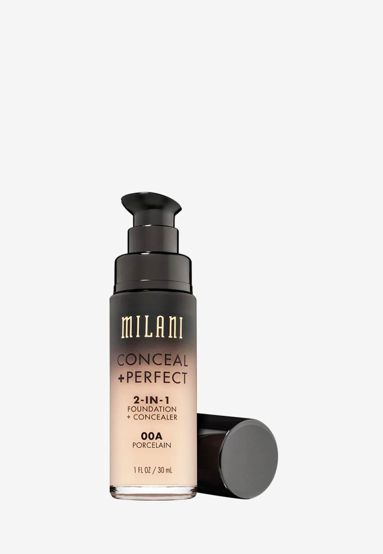 Milani 2-IN-1 FOUNDATION + CONCEALER - Base de maquillaje - porcelain