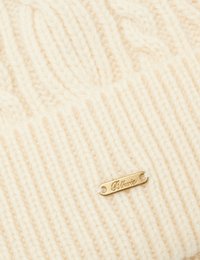 BLKVIS BEANIE UNISEX - Megzta kepurė - antique white