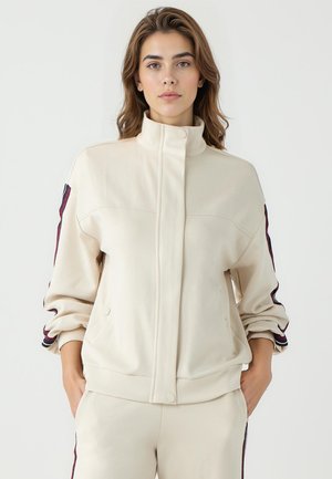 CUT ZIPPERED - Trainingsjacke - stoned