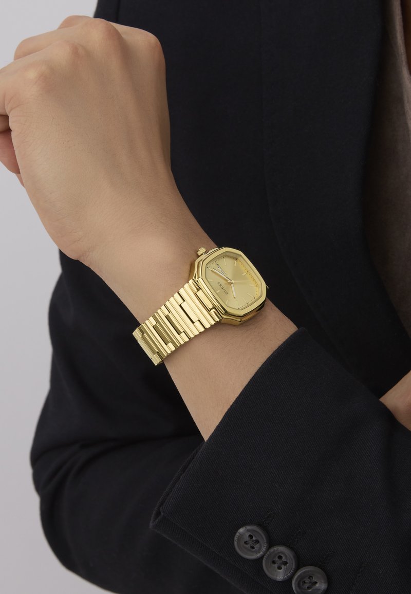 Guess OLIVER - Käekell - gold tone