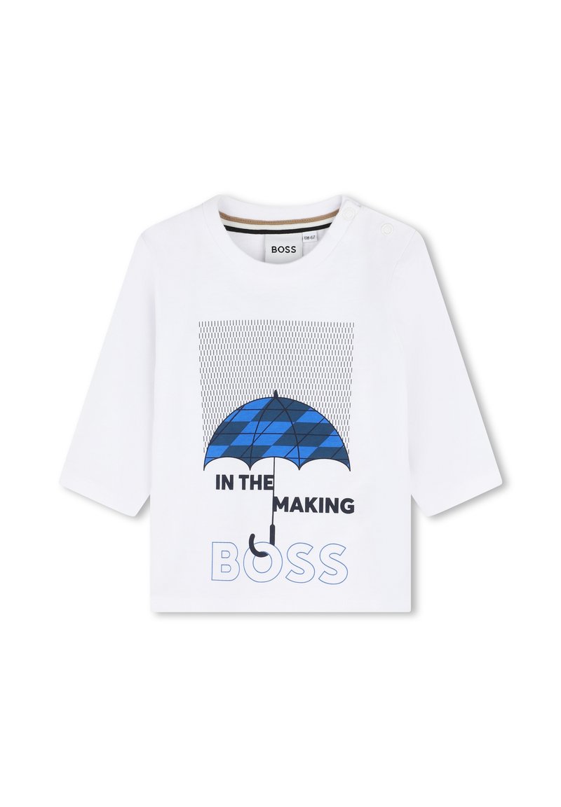 BOSS Kidswear Longsleeve wit BOSS Kidswear Longsleeve wit