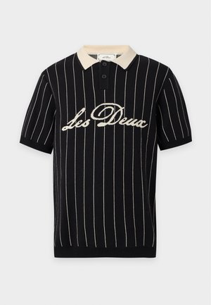 Les Deux, PINSTRIPE - Poloshirt - black