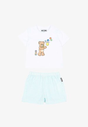 MOSCHINO, SET - Pantalones deportivos - light blue