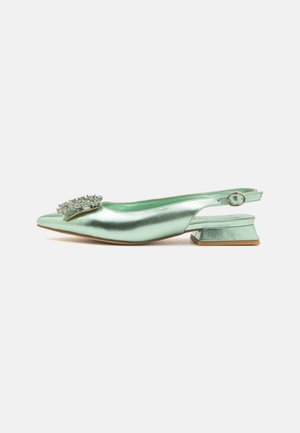Ballerines à brides arrière - diva mint