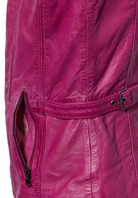 NO N4ME Leren jas - pink