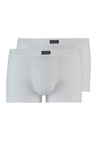 Bruno Banani 2ER PACK CHECK LINE 2.0 - Boxerkalsong - weiß karo