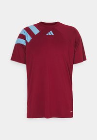 FORTORE - Sport T-shirt - team coll burgundy 2/team light blue