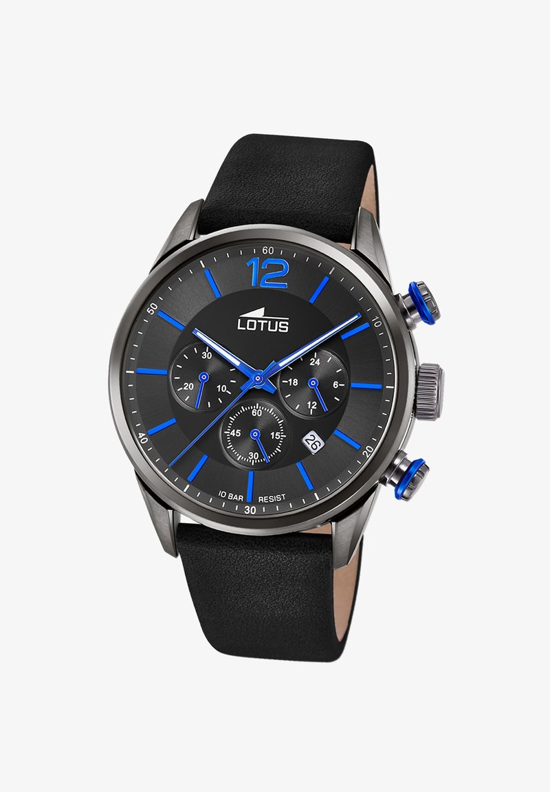 Lotus Montre à aiguilles - schwarz