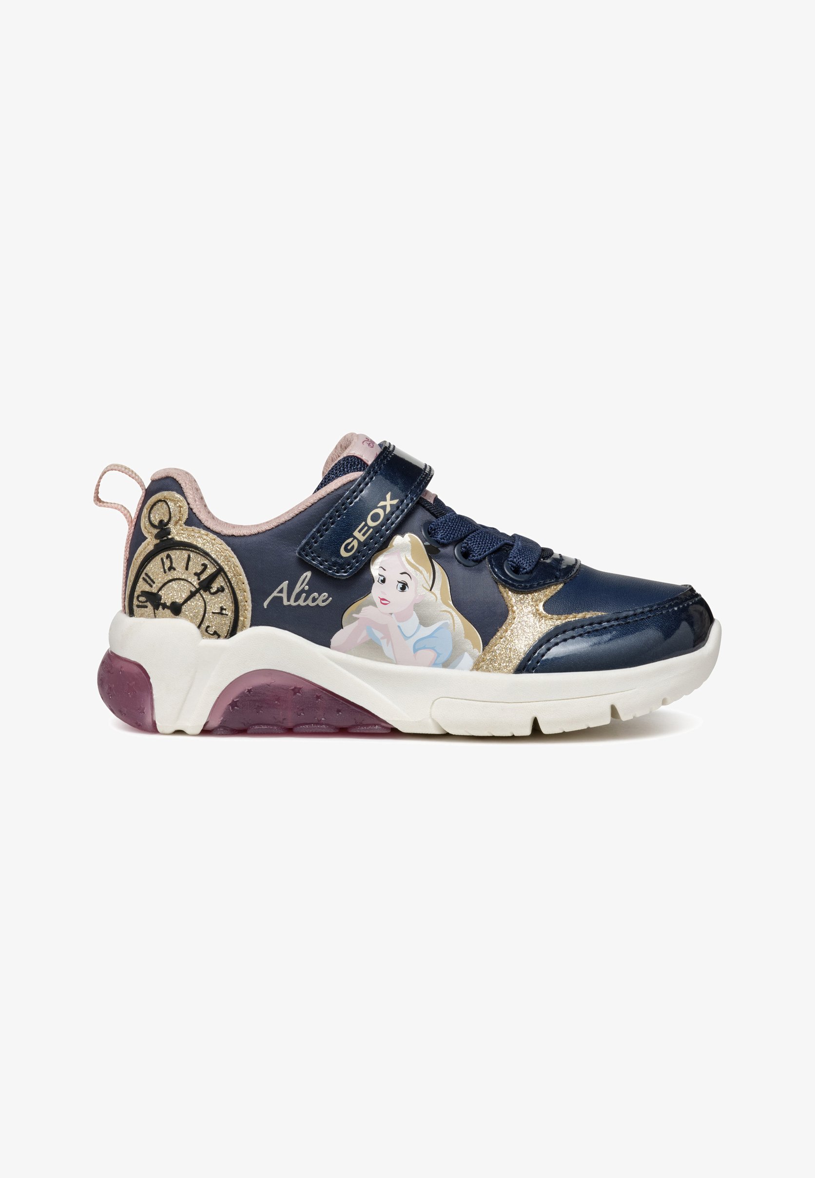 Geox J Fadinlight Scarpe Da Ginnastica Bambine | Suola In Gomma Morbida, Materiale Sintetico - Foto 3