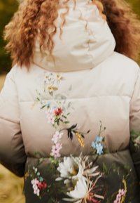 Molo HILO - Cappotto invernale - off-white/black