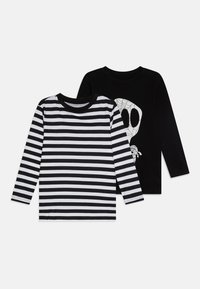 Friboo 2 PACK - T-shirt à manches longues - black/off-white