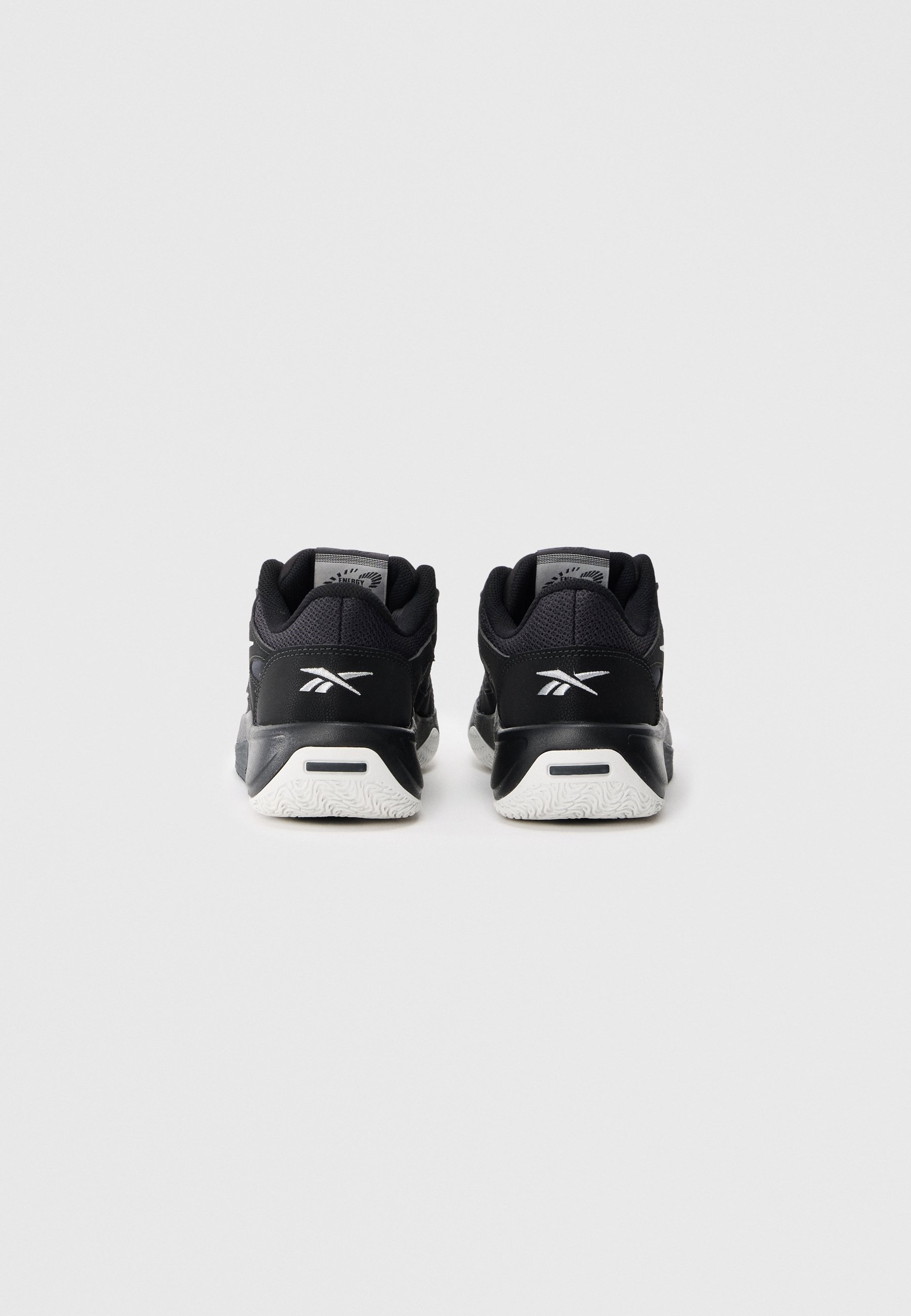 reebok basketball shoes black and white